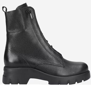COMBAT BOOT.  Color: BLACK LEATHER